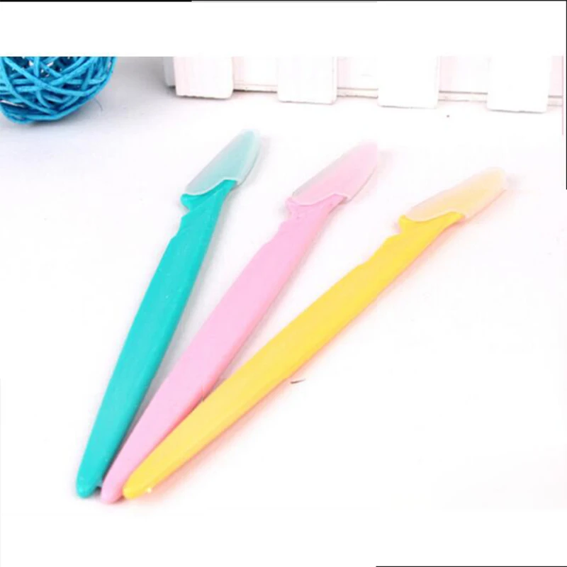 3 шт. Женская бритва для макияжа лица и бровей пространства над губами удаления