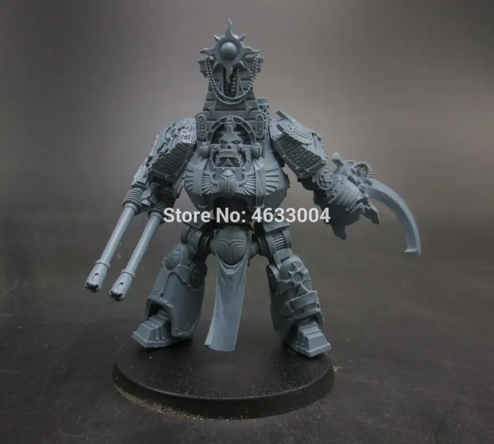 Тысяча сыновей осирион шаблон Contemptor Dreadnought с оружием|Игровые фигурки и