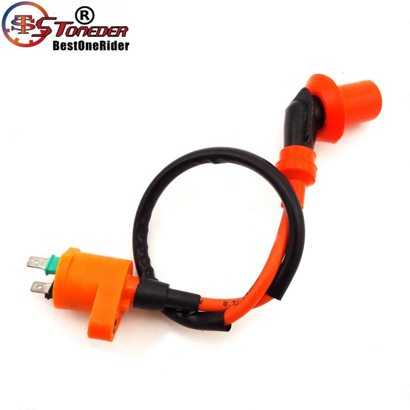 STONEDER Катушка зажигания для Honda NQ50 NB50 Elite Spree SA50 CH80 DIO TRX125 TRX200 TRX200D TRX200SX TRX250 EZ90 Quad Dirt Bike|ignition coil|dirt bike coilbike ignition coil |