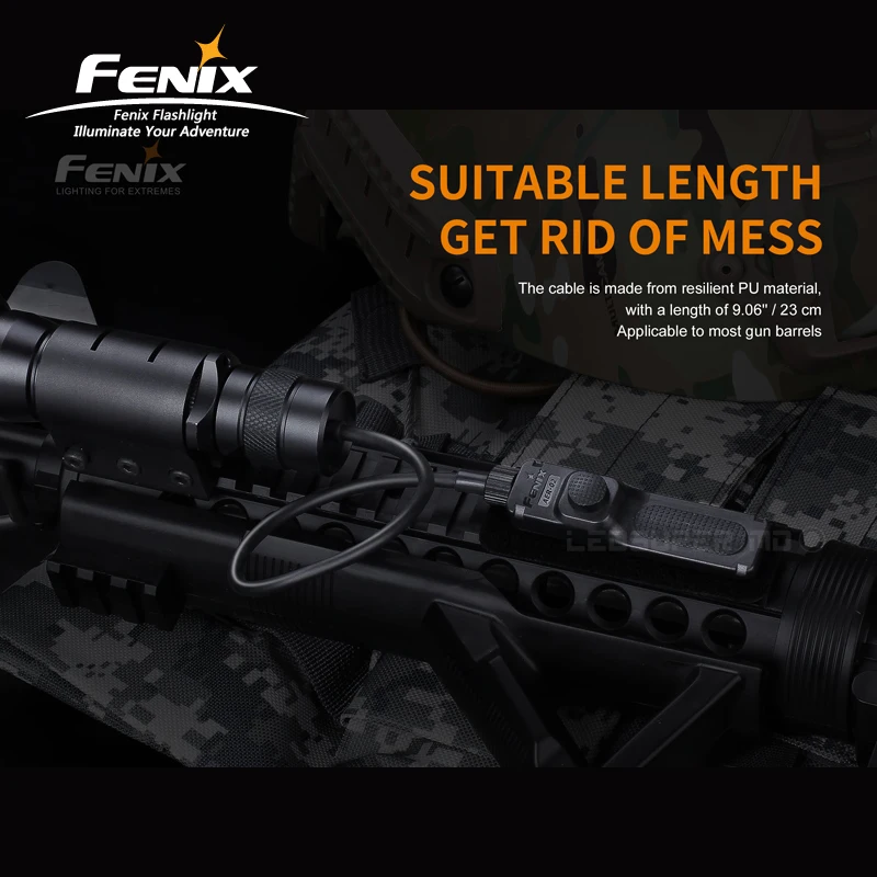 Новое поступление Fenix AER-02 V2.0 дистанционный переключатель давления для тактических фонарей