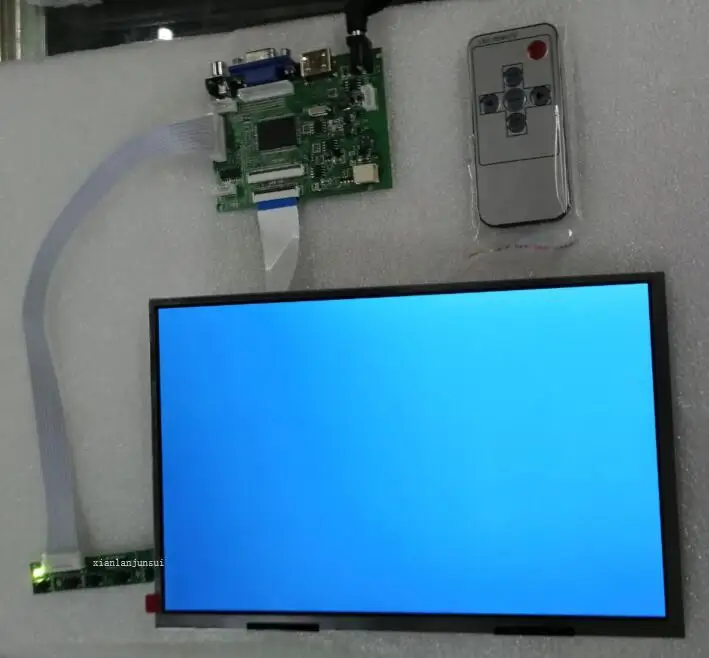 Srjtek 10,1 ips для Raspberry Pi монитор 1280*800 TFT EJ101IA-01G HD ЖК-дисплей дистанционный драйвер платы HDMI 2AV VGA для Raspberry