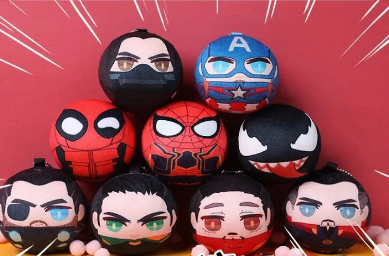 Marvel The Avengers Steve Bucky Ironman Локи, Тор Брелок-Плюшевая Кукла ремень прекрасный кулон продуманный подарок Горячая