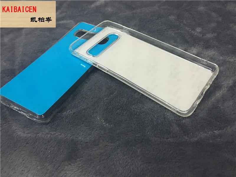 2D Blank Sublimation soft rubber чехол из силикона и ТПУ для Sam S20 Ultra/S20 Plus S10E/S10 LITE с пластинами