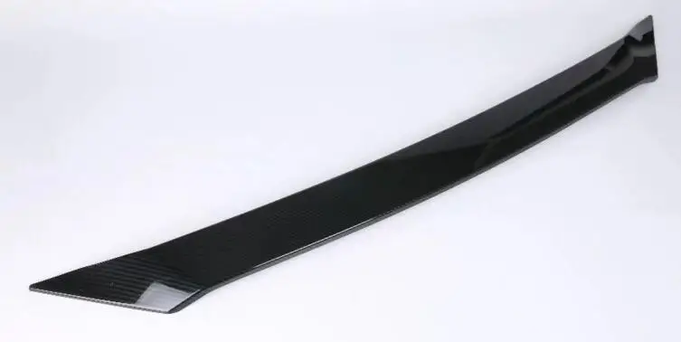 Carbon fibre Крышка Автомобиля Бампер накладка на двигатель Гонки передней решетки гриль решетчатый каркас край 1 шт. для Mazda CX-3 CX3 - Название цвета: Carbon fibre
