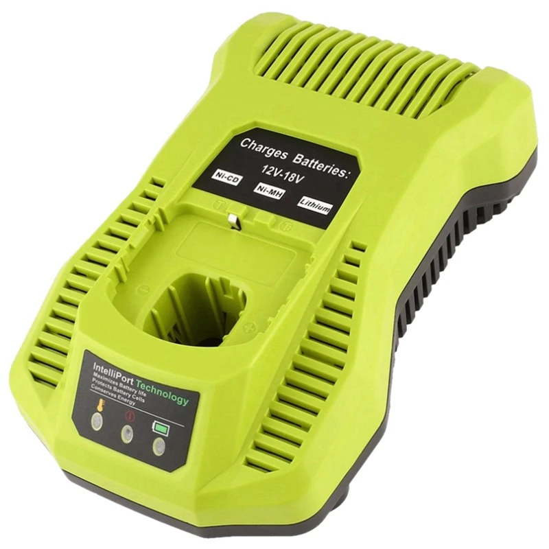 

Зарядное устройство 12 в-18 в, Сменный аккумулятор для Ryobi P117, аккумулятор для электроинструмента, технология Intelliport (штепсельная Вилка европе...