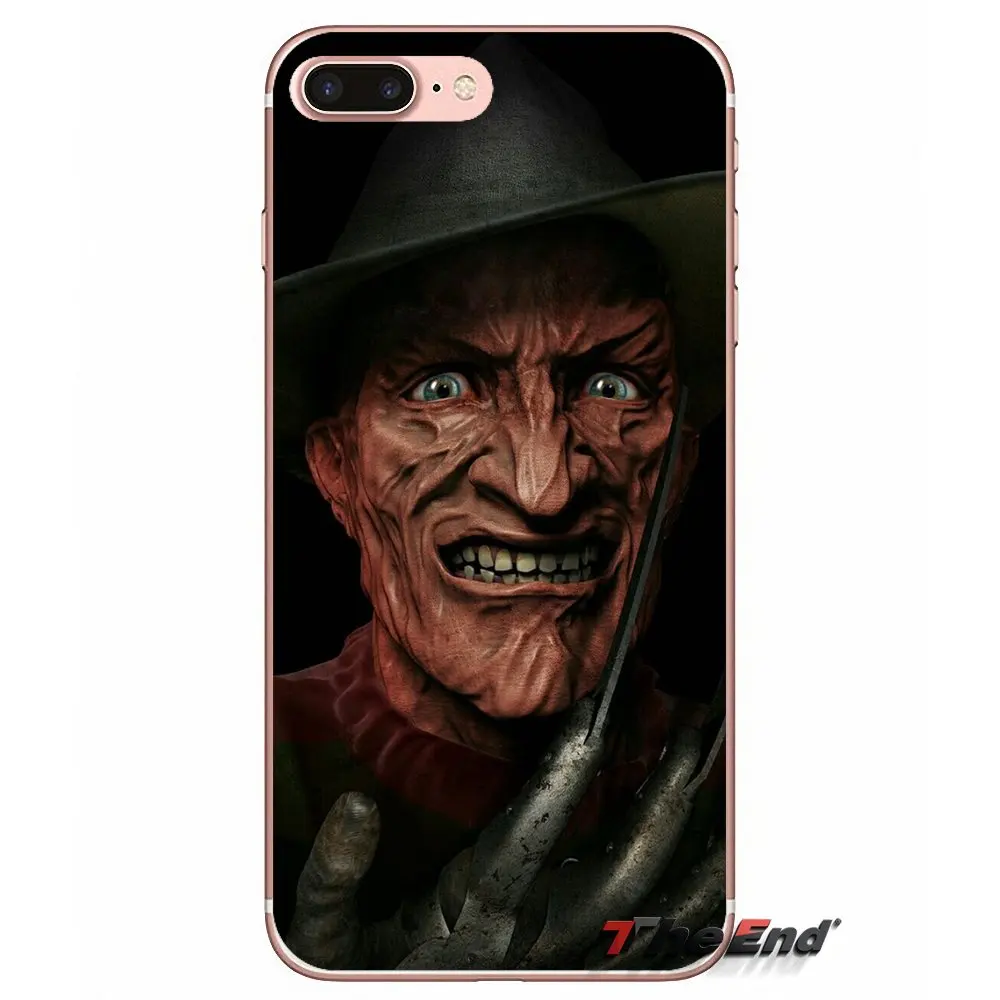 Для iPhone X 4 4S 5 5S 5C SE 6 6S 7 8 Plus Samsung Galaxy J1 J3 J5 J7 A3 A5 2016 2017 Freddy Krueger кошмар на Elm ТПУ