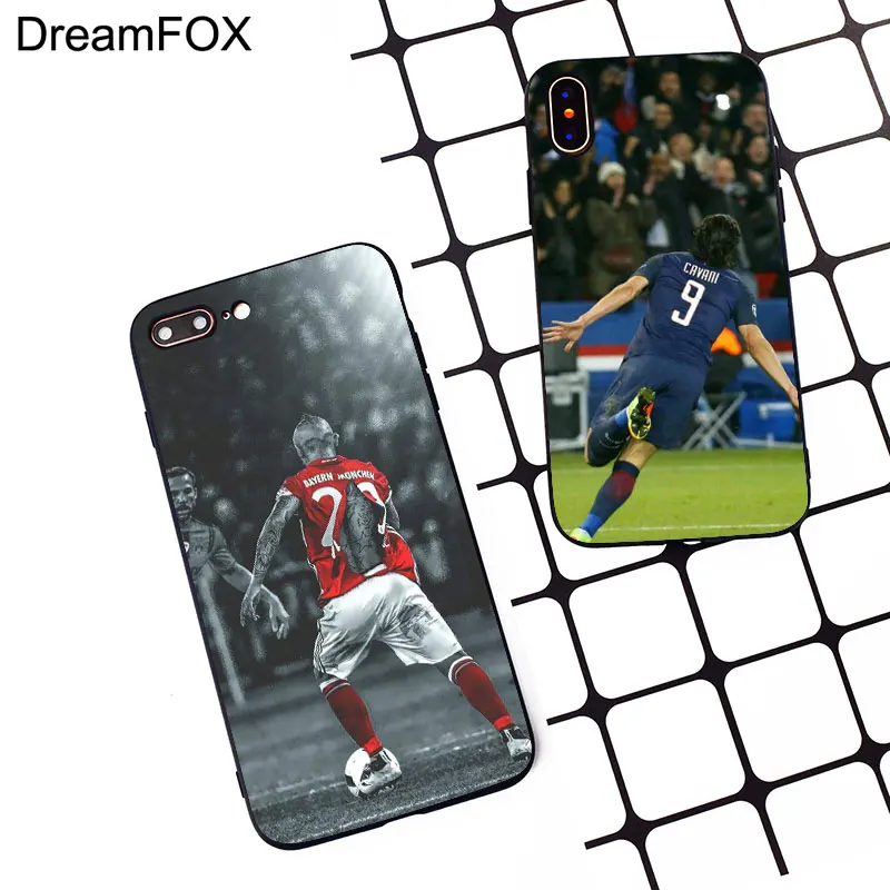 M381 Arturo Vidal Черный Мягкий ТПУ силиконовый чехол для Apple iPhone 11 Pro XR XS Max X 8 7 6 6S Plus 5 5S 5G SE