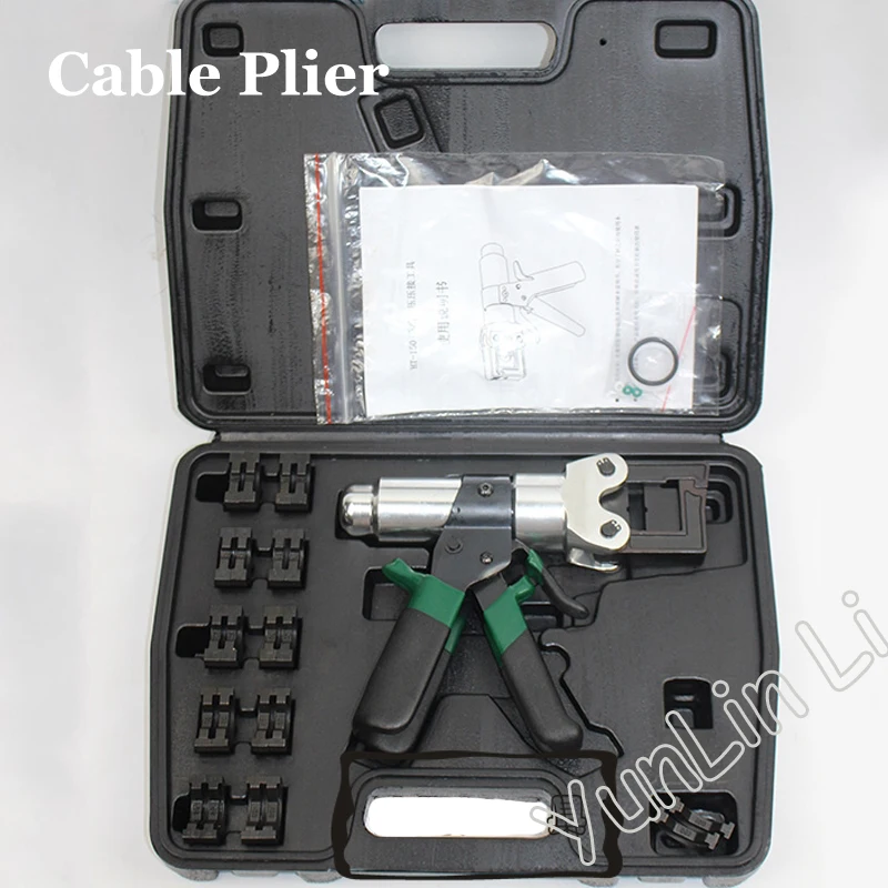 

Ручной гидравлический зажим, Гидравлические инструменты, мини-кабельный зажим для медного провода 4-150 мм²