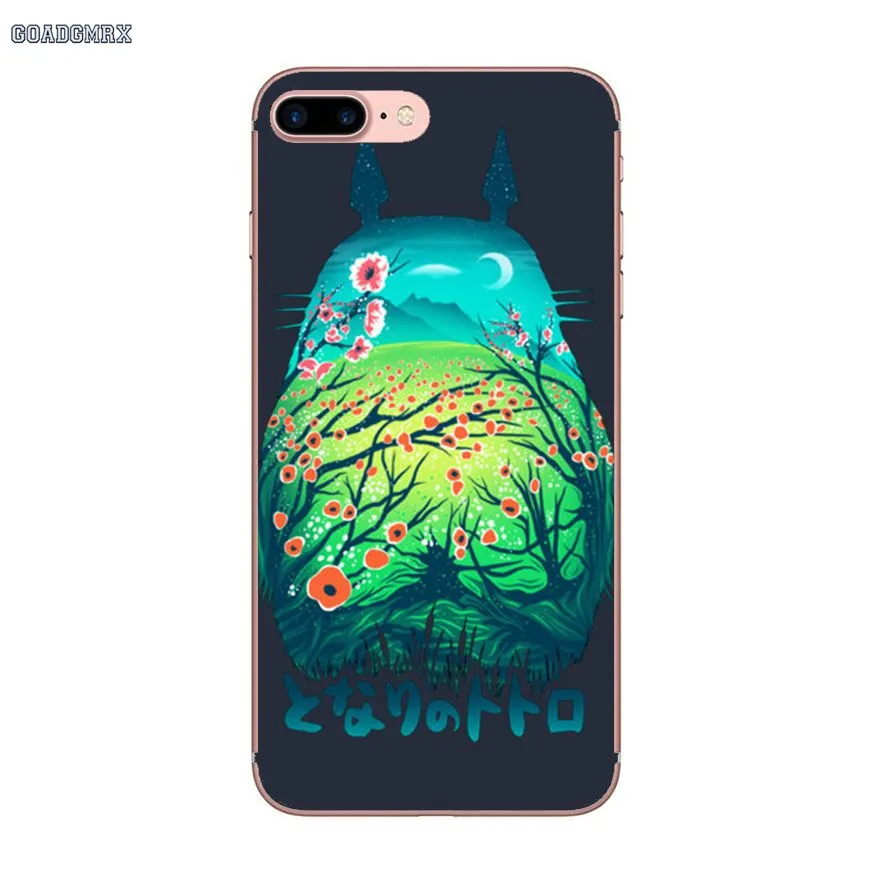 Мой сосед Тоторо фильм для Samsung Galaxy S2 S3 S4 S5 Mini Alpha S6 S7 edge S8 S9 Plus J1 Grand Prime силиконовый