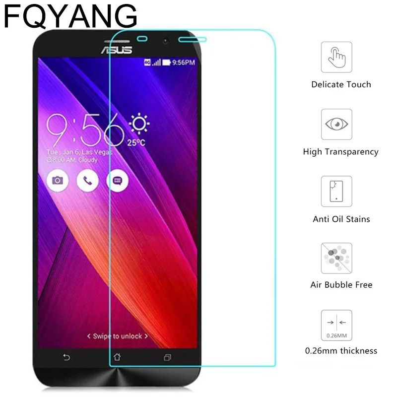 Закаленное стекло FQYANG 9H 2.5D для ASUS ZD551 G500TG LIVE ZC600KL ZS620KL ZS600KL закаленное защитное