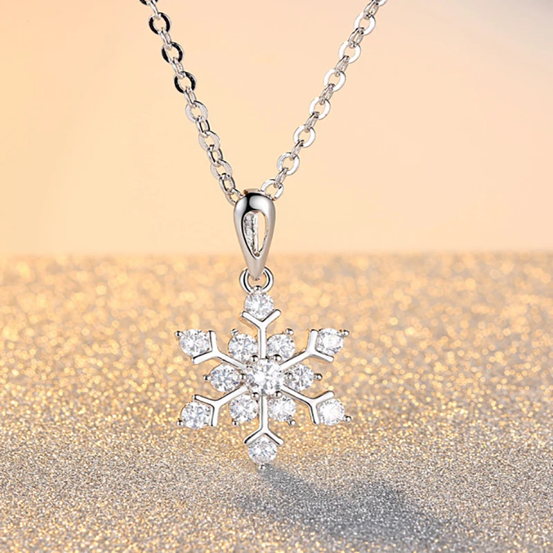 Элегантный Модный стиль снег CZ женское ожерелье с подвеской Воротник модные