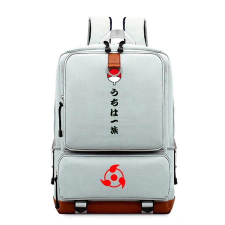 2 Высокое качество аниме Наруто Uzumaki Печать Ткань Mochila Feminina путешествия военная сумка школьные сумки для подростков ноутбук рюкзак - Цвет: 2