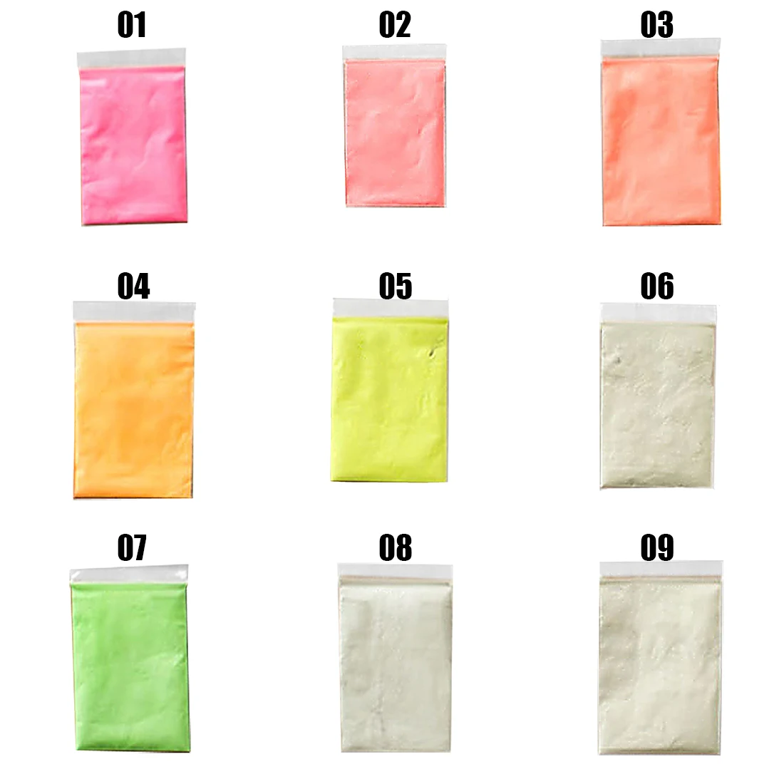 Блестящий фосфор для рисования флуоресцентная краска творчества 10 цветов