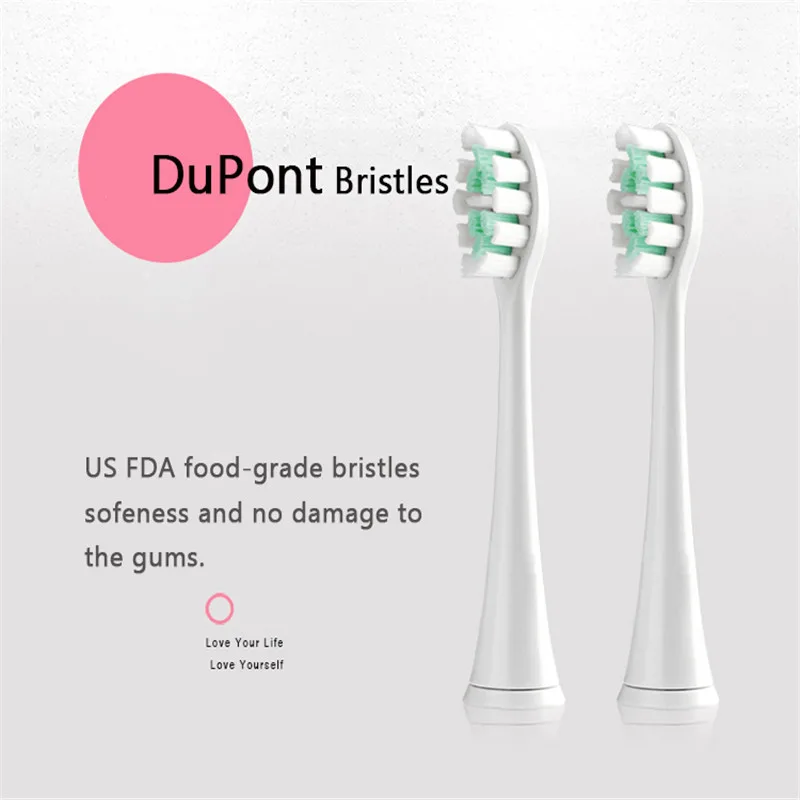 SmartSonic+ Adult Ultrasonic Electric Toothbrush for Teeth Rechargeable with Two Dupont Tooth Brush Heads T2 | Бытовая техника