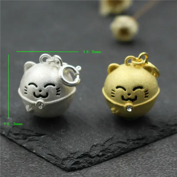 Цепочка из серебра 925 пробы с маленьким колокольчиком |