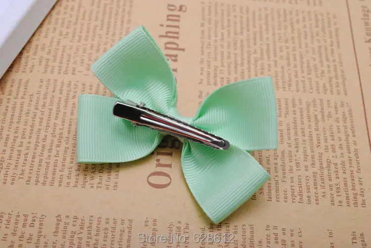 2 шт. высокое качество 3 дюйма милая сплошная корсажная лента бантики для волос