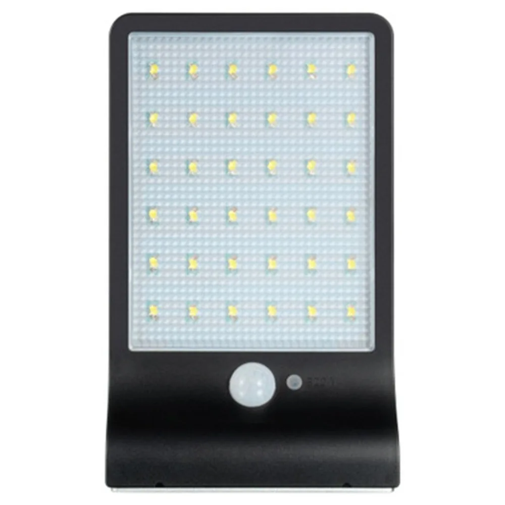 36LED Солнечный свет 450LM супер яркий ПИР движения Сенсор IP65 Водонепроницаемый