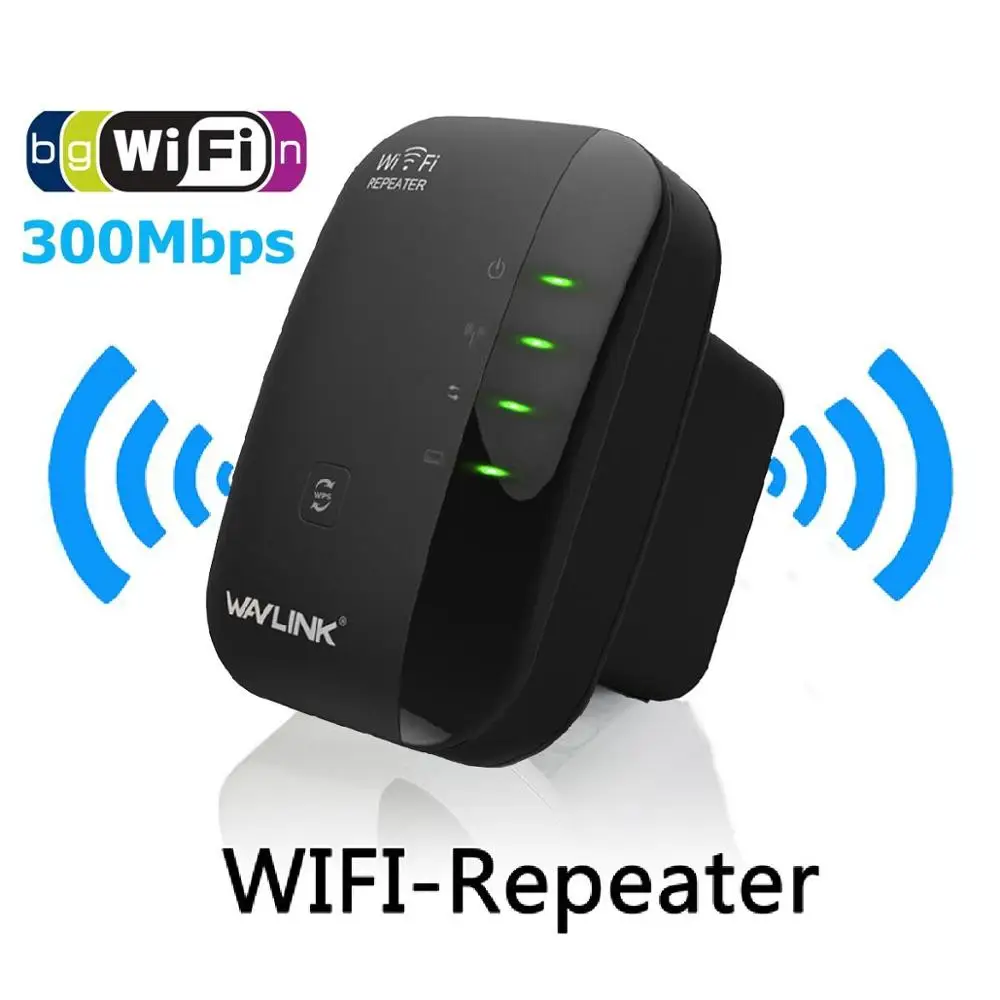 Black LEORY 300 Мбит/с беспроводной Wi-Fi ретранслятор расширитель Wi-Fi диапазон сигнала Усилитель Мини 2,4G Tp Link Wi Fi точка доступа Wlan Tplink - Цвет: Black