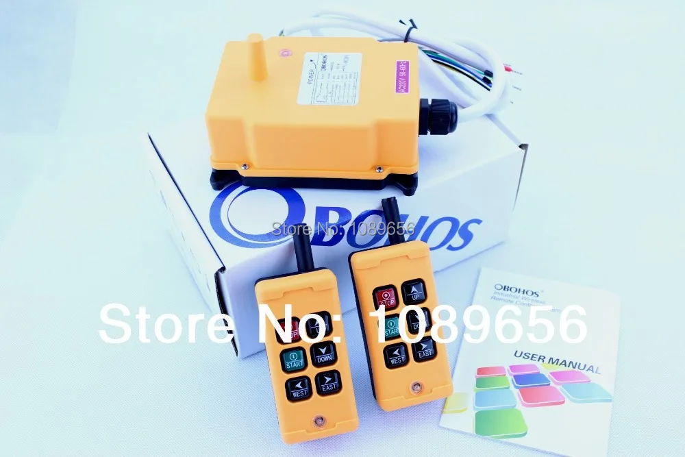 Умный пульт дистанционного управления 6 клавиш переключатель 2 передатчика + 1