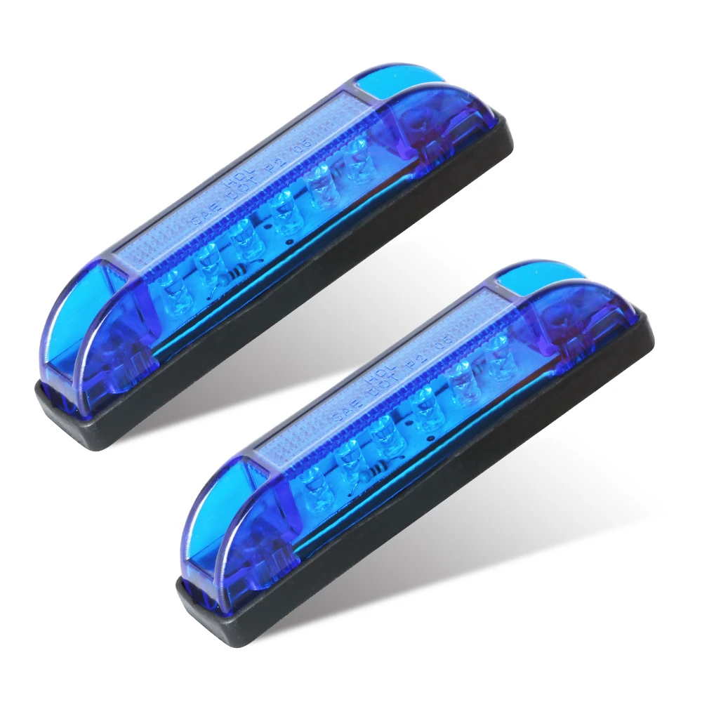 KEYECU 2 шт. Синяя светодиодная ленсветильник 4 дюйма универсасветильник