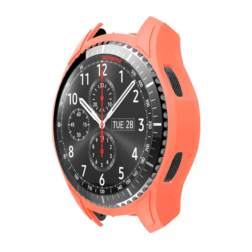 Защитный силиконовый чехол для samsung Galaxy Watch 46 мм SM-R800 чехол для samsung gear S3 Frontier Smart Watch