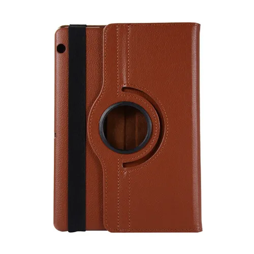 360 Вращающийся чехол для huawei MediaPad T3 10 AGS-W09 AGS-L09 AGS-L03 9,6 планшет Funda для huawei T3 10 чехол для игровой площадки 2 9,6 - Цвет: For T3 9.6 Brown