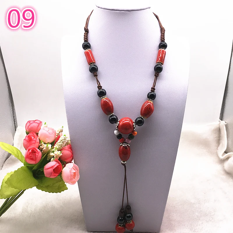 Модные Этнические украшения ручной работы волнистые восковые веревки