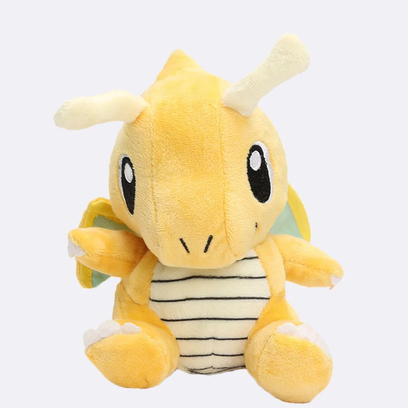 Mimikyu Raichu Lapras Mew Dragonite Charmander Ditto Oddish Togepi Jigglypuff Mudkip Sylveon Snorlax мягкие куклы плюшевые игрушки - Цвет: Dragonite 17CM