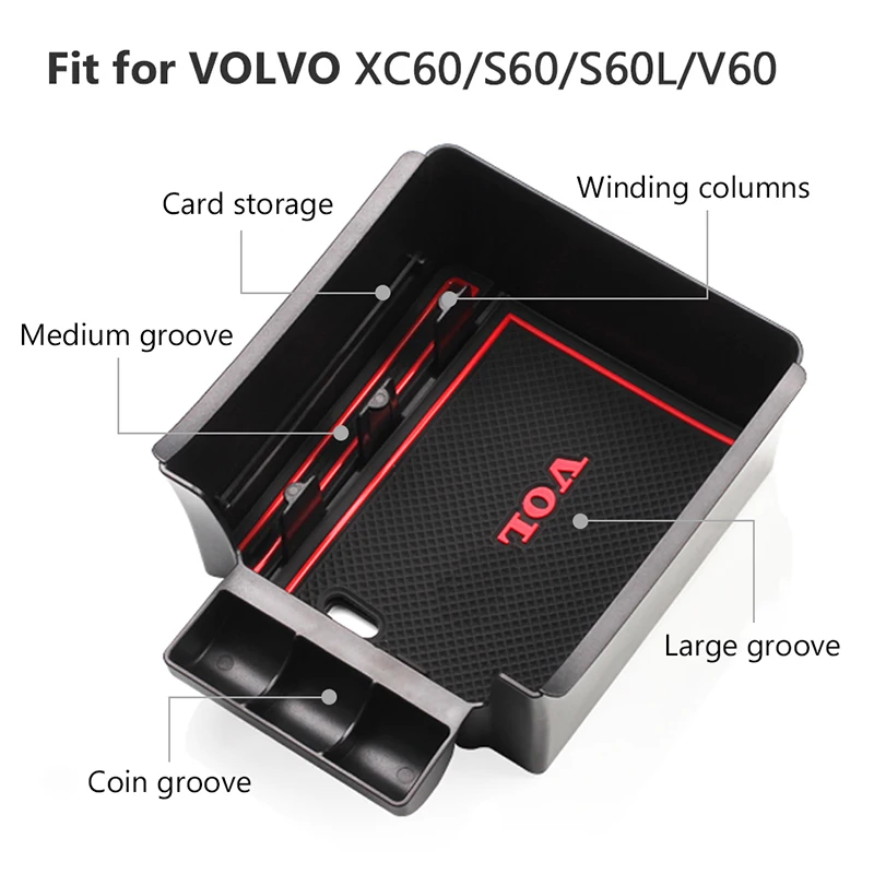 ZDPARTS 1 комплект Автомобильная центральная консоль подлокотник коробка для