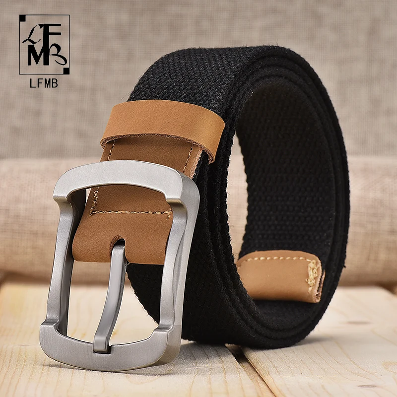 [LFMB] для мужчин холст ремень нейлон спортивный пояс Военная Униформа тактический