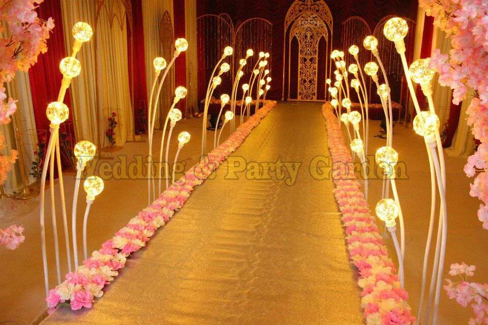 Свадебное освещение дорожное руководство стойка украшение столб свадебное