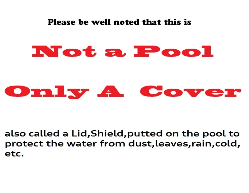 58036 Bestway 305 см/10 'крышка бассейна Пыленепроницаемая Крышка для круглого см/10'