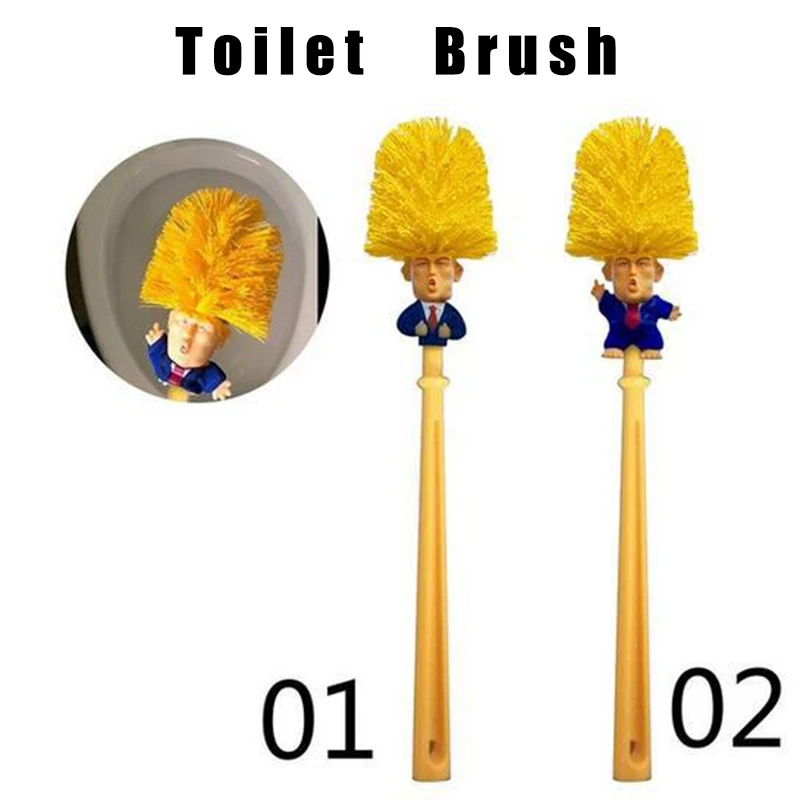 Креативные щетки для туалета Trump качественная пластиковая ручка щетка глубокой