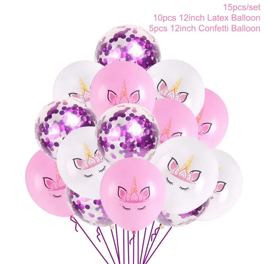 Unicorn balloon 22 Воздушные шары в виде единорога Staraise, розовые латексные вечерние шары в виде единорога, украшения в виде единорога на день рождения, Детские сувениры - Цвет: Unicorn balloon 22