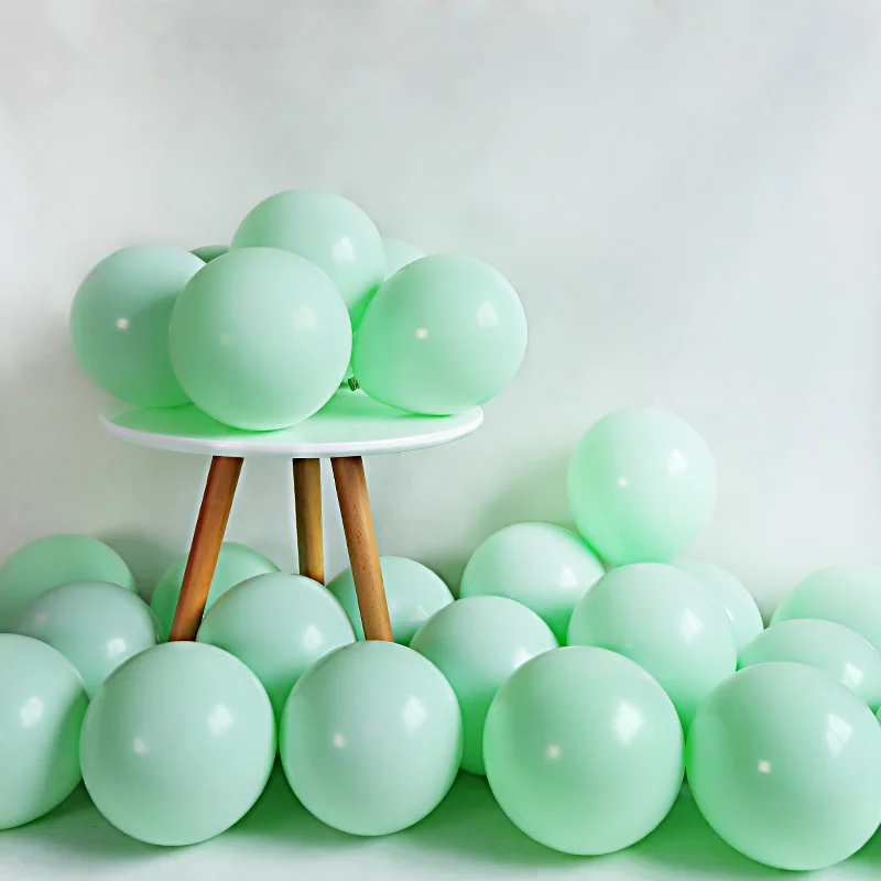 Единорог вечерние 100 шт. 10 дюймов Macaron цветной латексный шар Свадебные украшения