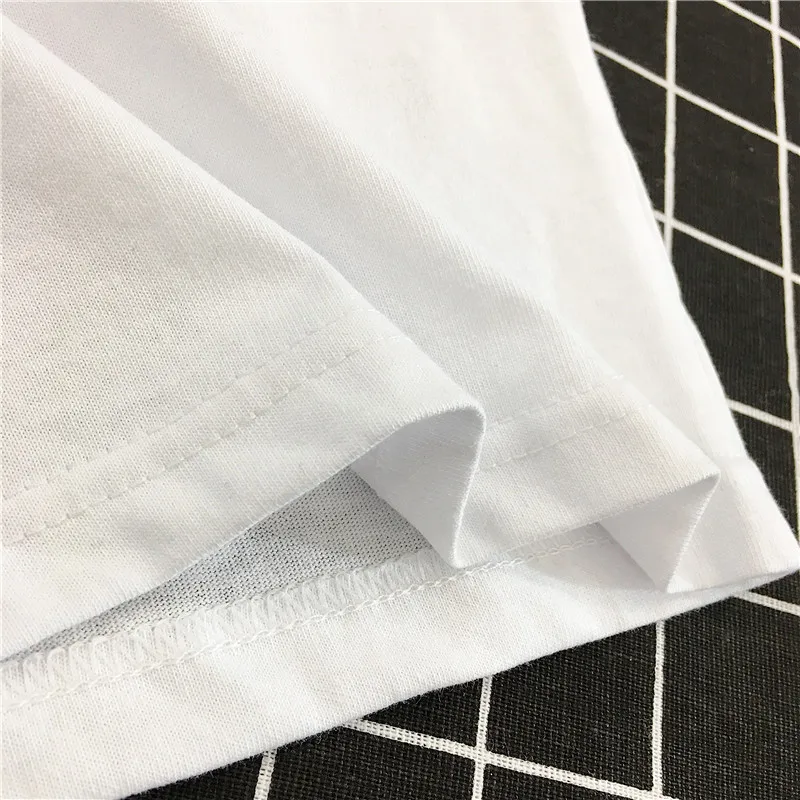 GGRIGHT летняя хлопковая леопардовая футболка с буквами Женская белая черная