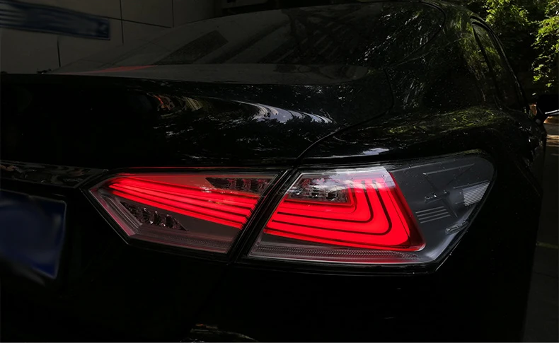 Автомобильные аксессуары от фабрики Vland, задний фонарь для Toyota Camry, стиль, светодиодный задний светильник с последовательным индикатором