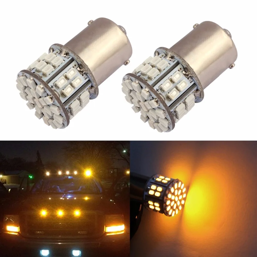 Набор 10 ламп 50 светодиодов 1156 BA15S 380 (1 поло) P21w Luz De Re Tipo Branco/Ambar/amarello|led 1156|1156 ba15s50 led |