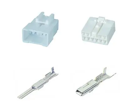 5SET Automotive Connectors 10PIN Male and Female Plug Terminal Connector DJ7104Y-2.2-11-21 |