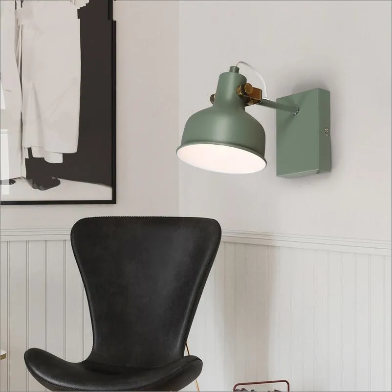 Настенный светильник в скандинавском стиле креативный дизайн прикроватная