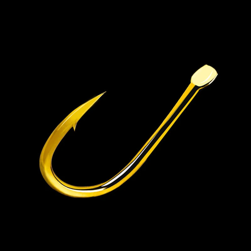 100 шт. тефлоновое покрытие крючки для карпа из высокоуглеродистой стали матовые
