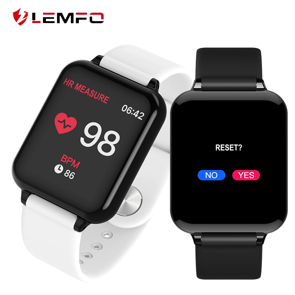 LEMFO спортивные умные часы для женщин и мужчин водонепроницаемые Смарт с