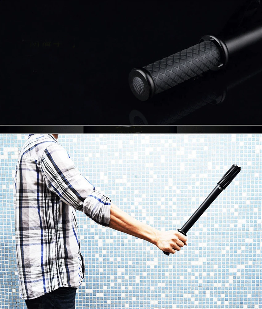 Q5/T6/L2 бейсбольная палка фонарик Led Cree Тактический безопасности truncheon самообороны