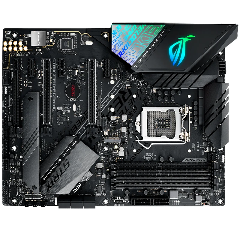 Игровая плата ASUS ROG strix Z390 F поддерживает I9 9900 K 9700 K|Материнские платы| |