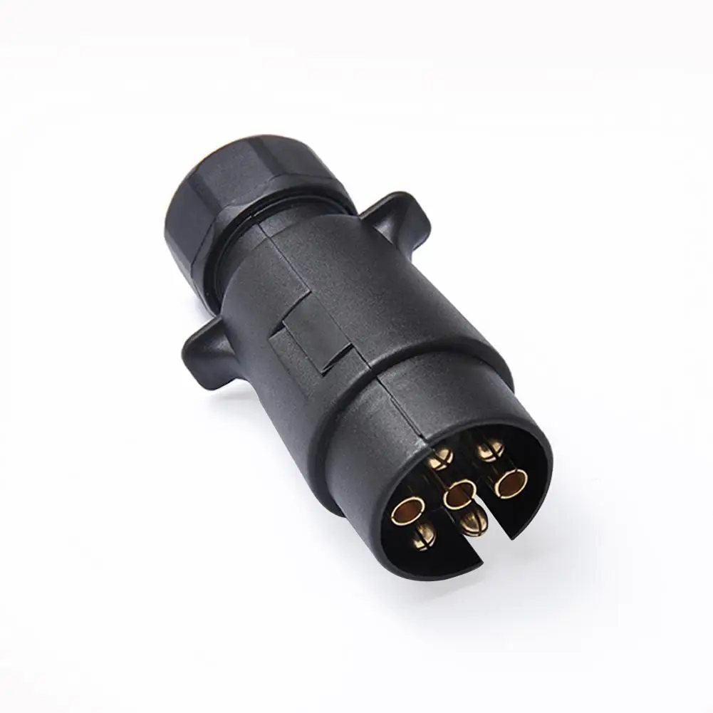 Профессиональный 12-вольтовый 7-контактный пластиковый штекер для прицепа