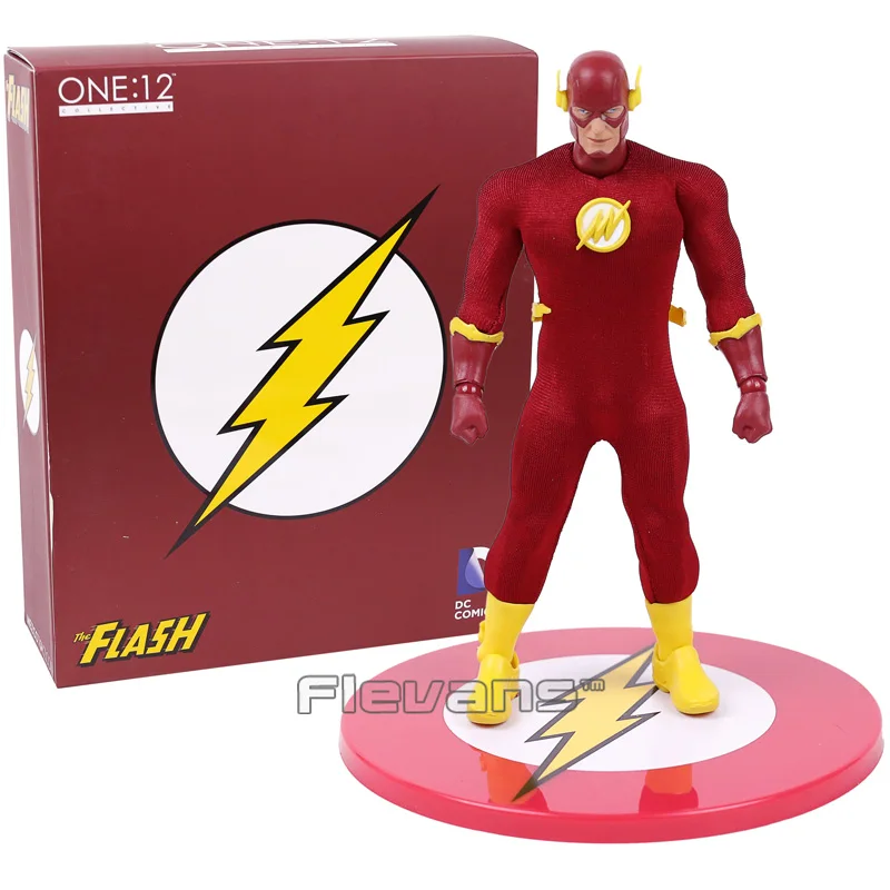 MEZCO DC COMICS вспышка 1/12 Масштаб ПВХ фигурка Коллекционная модель игрушки 16 см