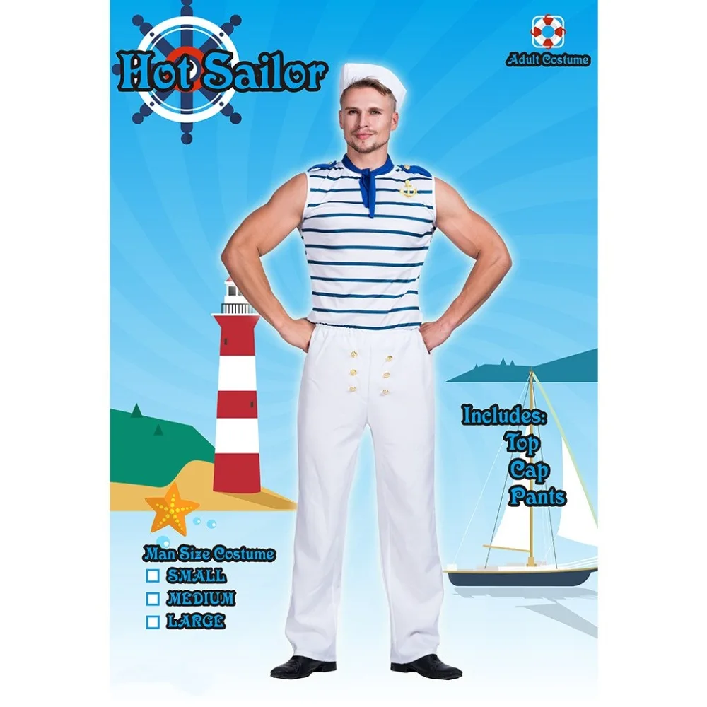 Карнавальный костюм моряка из мультфильма poeye the Sailor вечерние костюмы для сцены