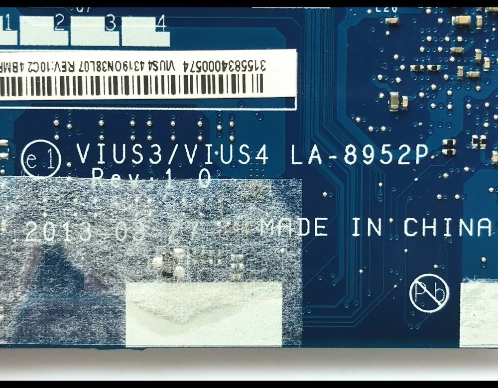 Высокое Качество для Lenovo S400 Touch Материнская плата ноутбука VIUS3/VIUS4 LA-8952P FRU:90002931 SR0N9