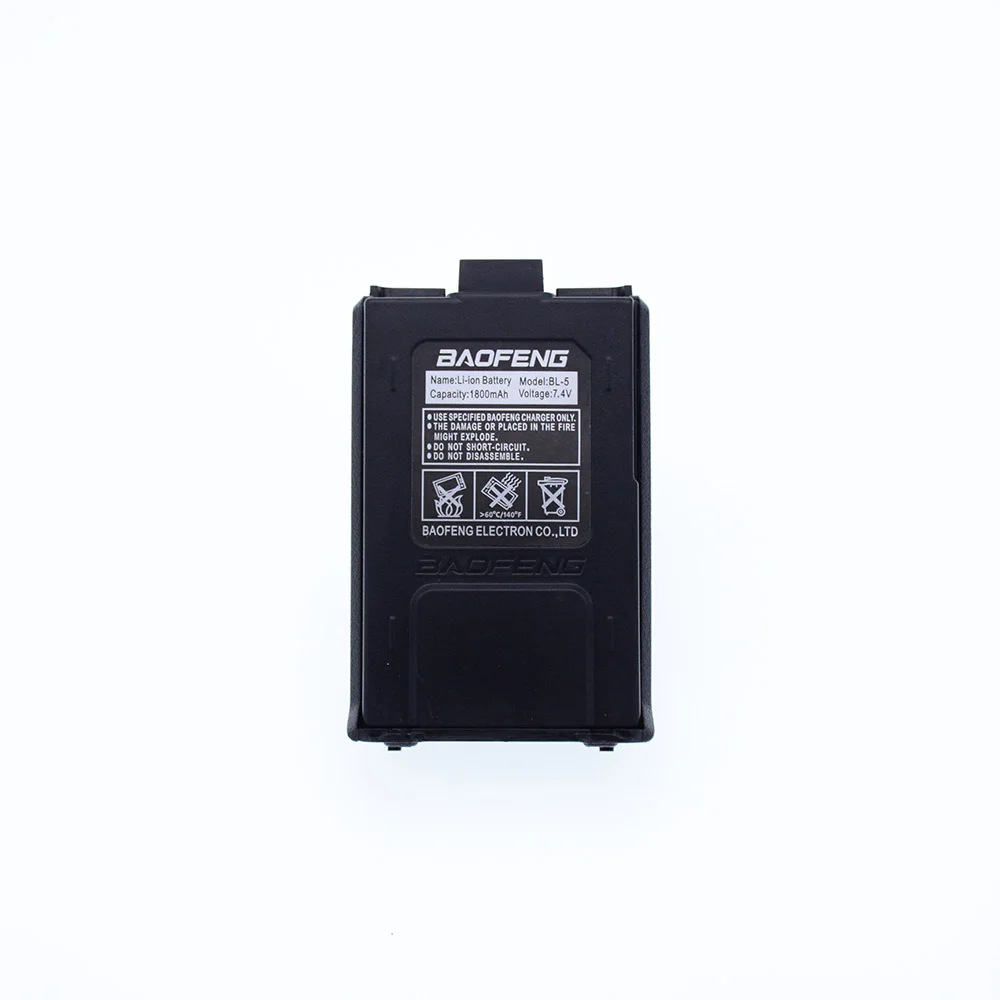 1800Mah Battery Baofeng 8 Вт Высокая мощность ful Walike Talkie двухстороннее радио UV-5R Модернизированный UV-5R 10 км дальность для путешествий охота лес - Цвет: 1800Mah Battery