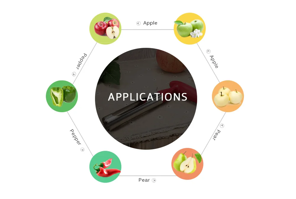 Apple Veggie Corer из нержавеющей стали груша фрукты овощи инструменты ядро удаления семян резак кухонные гаджеты Инструменты